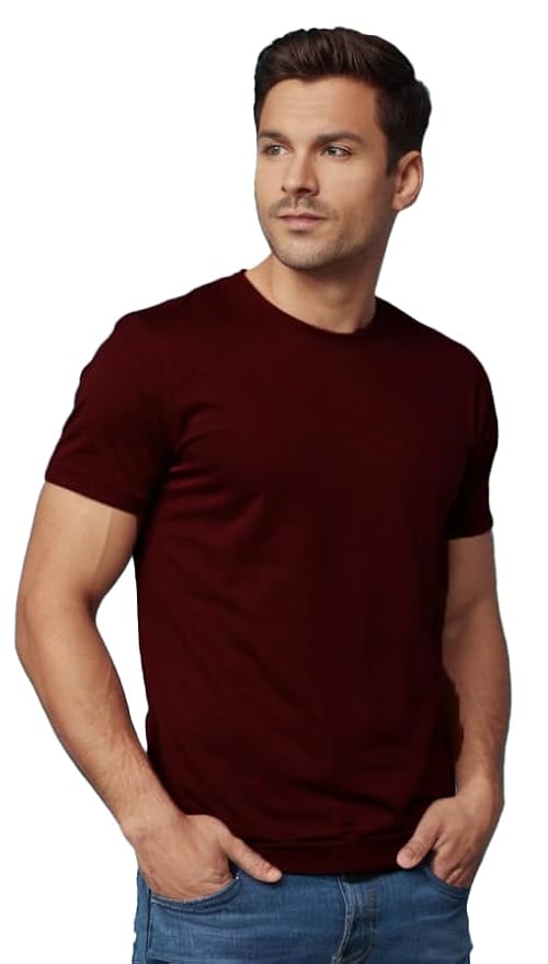 Urban Elite Classic Tee – Deep Maroon