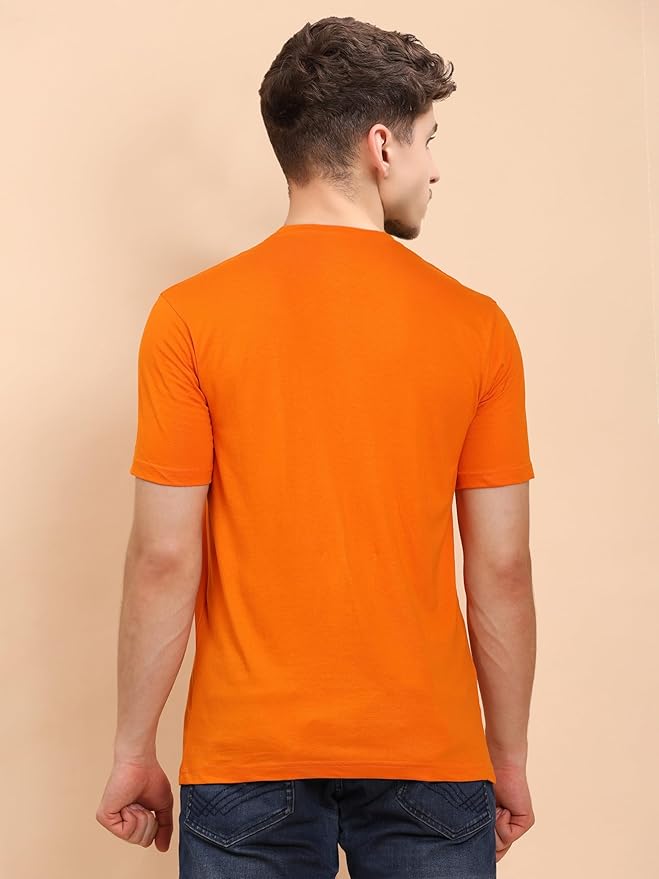 Urban Vibe Bold Tee – Sunset Orange