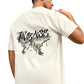 Men's White Graphic Printed "INTENSE" T-Shirt