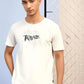 Men's White Graphic Printed "INTENSE" T-Shirt