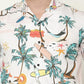 Island Vibes Printed Hawaiian Shirt