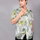 Hawaiian-style or resort shirt.